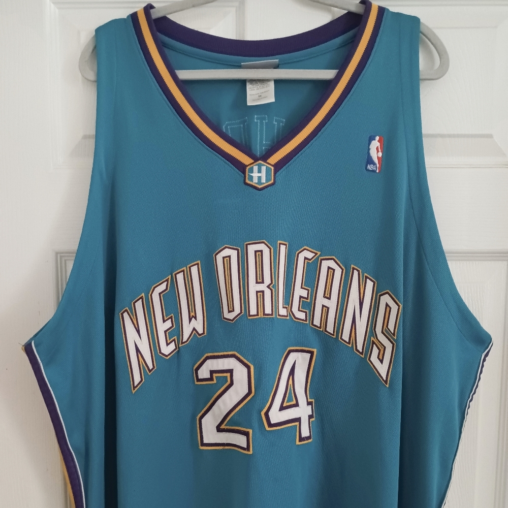 Jamal mashburn New Orleans hornets authentic basketball jersey